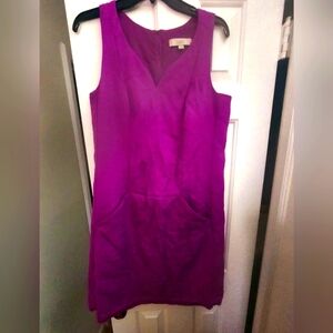 Loft size 10 tall business casual pink dress